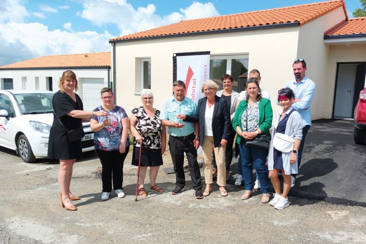 Remise de clés à Saint-Mars La Réorthe avec Vendée Habitat