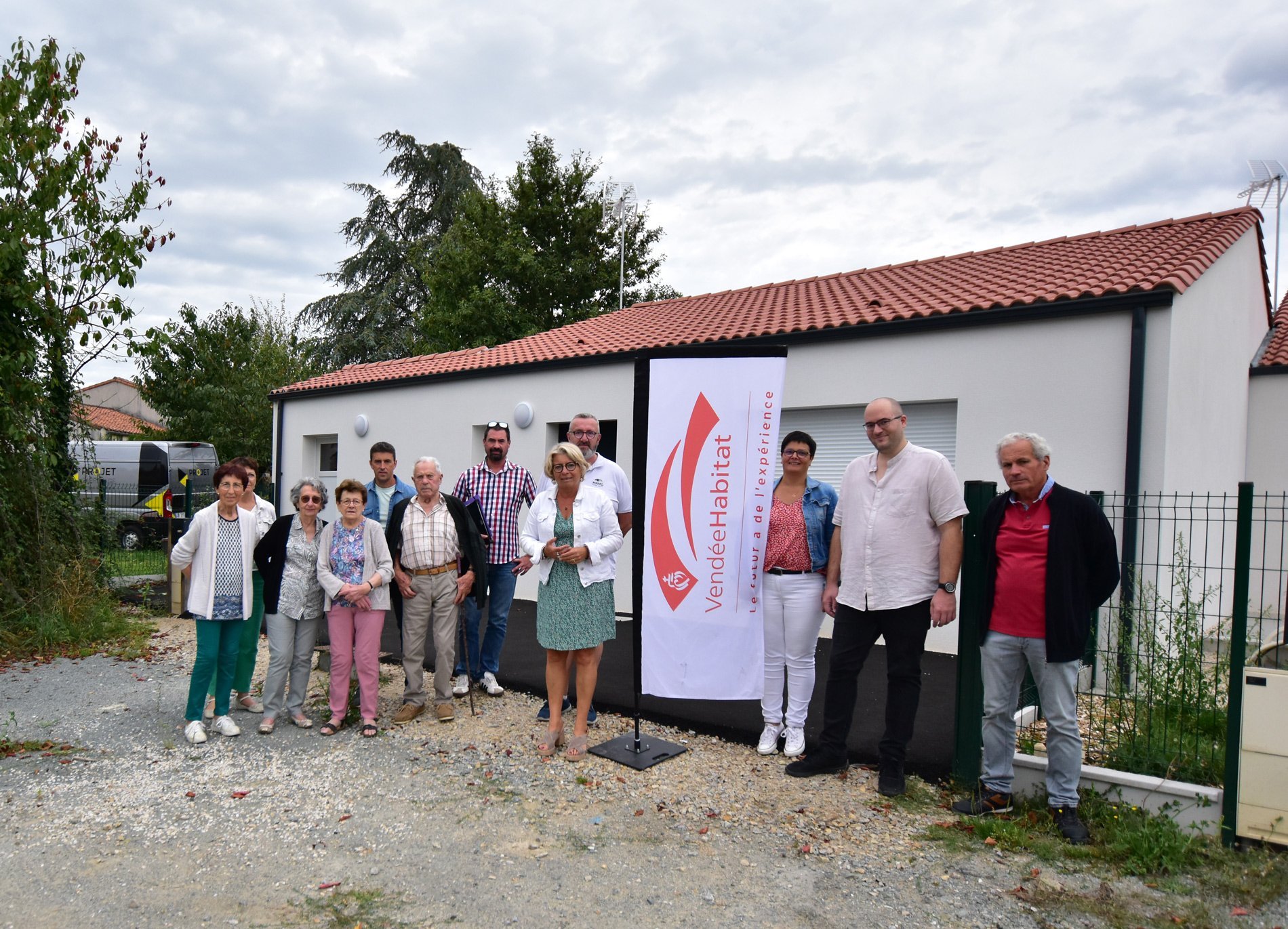 Remise de clés 2 logements - Rochetrejoux - La Croix Verte