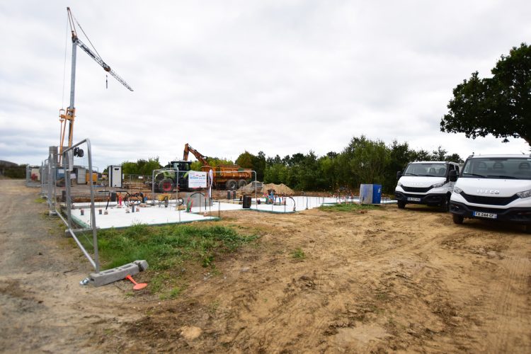 pose de première pierre - projet de 48 logements - Talmont-Saint-Hilaire